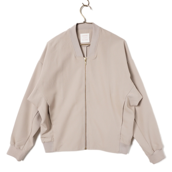 Sense of Place by Urban Research beige bomber jacket - Picture 9 of 13